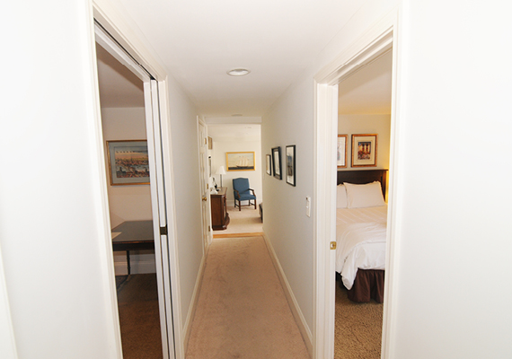 Waterfront 3+ Bed, 2 Bath Apartment. Includes waterfront balcony with seating for 4, fully stocked kitchen, full dining room seating for 8, full living room with harbor and beach views, media room with fireplace, air conditioning and heating, WiFi, iHome, Comcast TV/DVD.